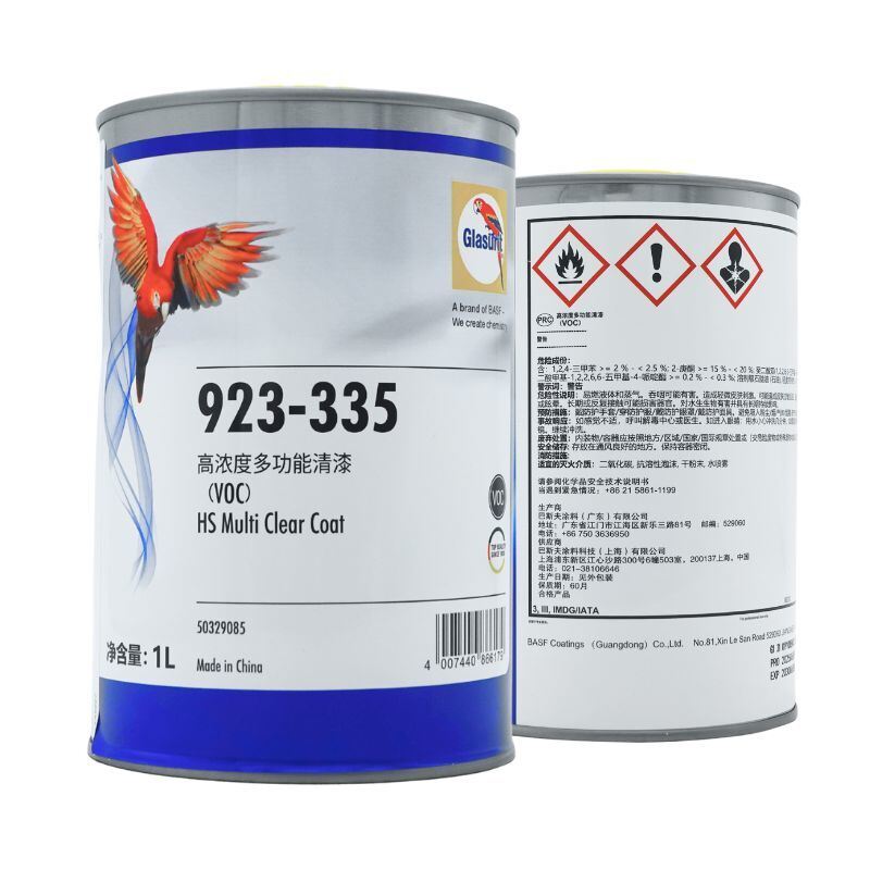 High Solid HS Clear Coat Powerful 2K High Gloss Finish for Automotive Refinishing