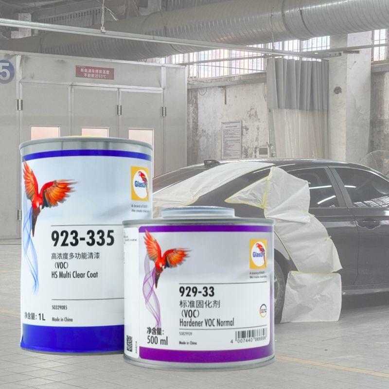Automotive Clear Coat Reliable 2K High Hardness Mirror Finish for Luxury Car Repair