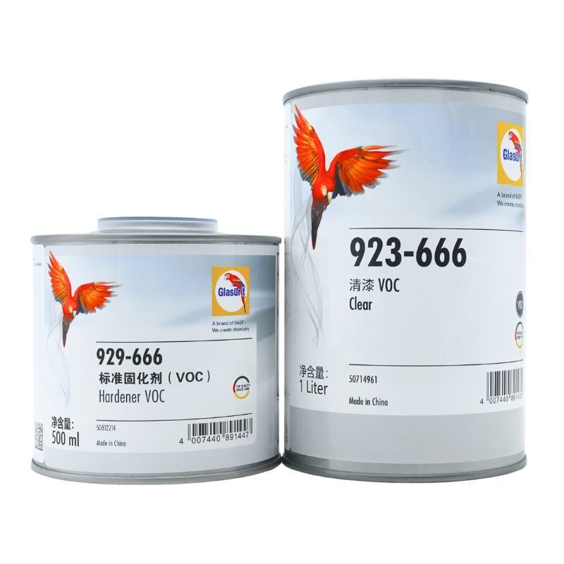 Glasurit 923-666 HS Clear VOC The Ultimate 2K Polyurethane Clearcoat For Premium Automotive Refinishing