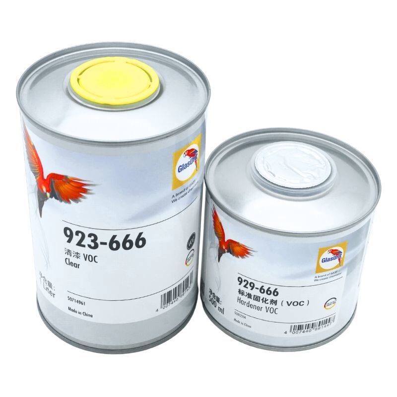 Glasurit 923-666 HS Clear VOC The Ultimate 2K Polyurethane Clearcoat For Premium Automotive Refinishing