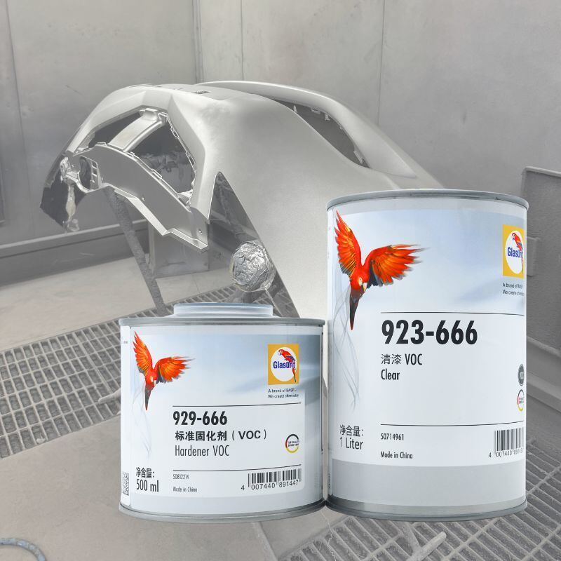 Glasurit 923-666 HS Clear VOC The Ultimate 2K Polyurethane Clearcoat For Premium Automotive Refinishing