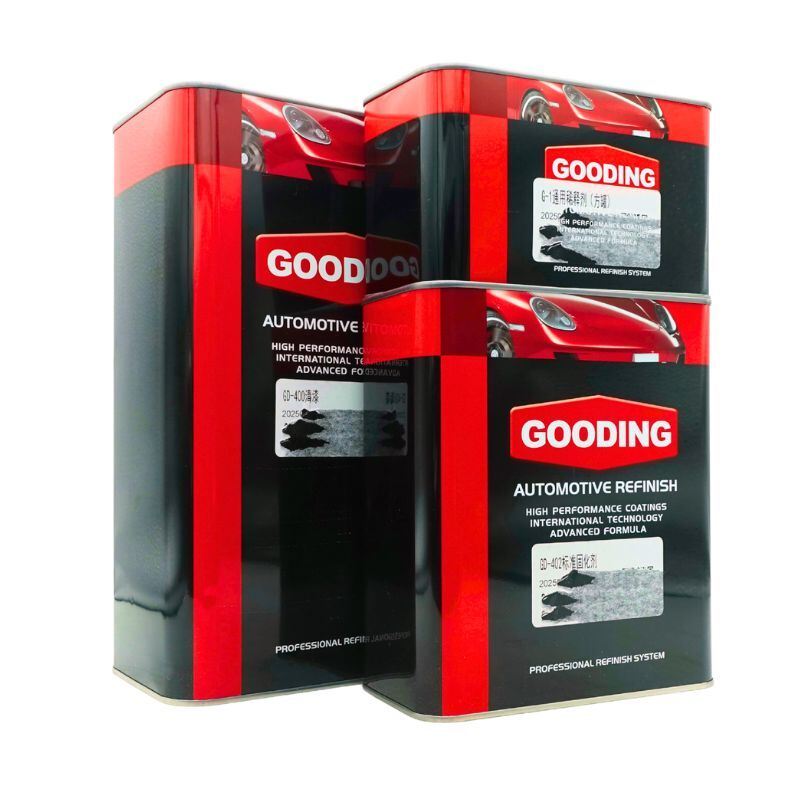 GOODING GD-400 Full Effect Clearcoat MS High-Flow Mirror Gloss Finish Topcoat Varnish