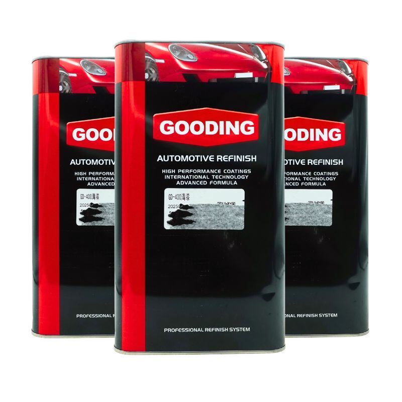 GOODING GD-400 Full Effect Clearcoat MS High-Flow Mirror Gloss Finish Topcoat Varnish