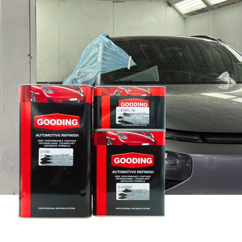 GOODING GD-400 Full Effect Clearcoat MS High-Flow Mirror Gloss Finish Topcoat Varnish