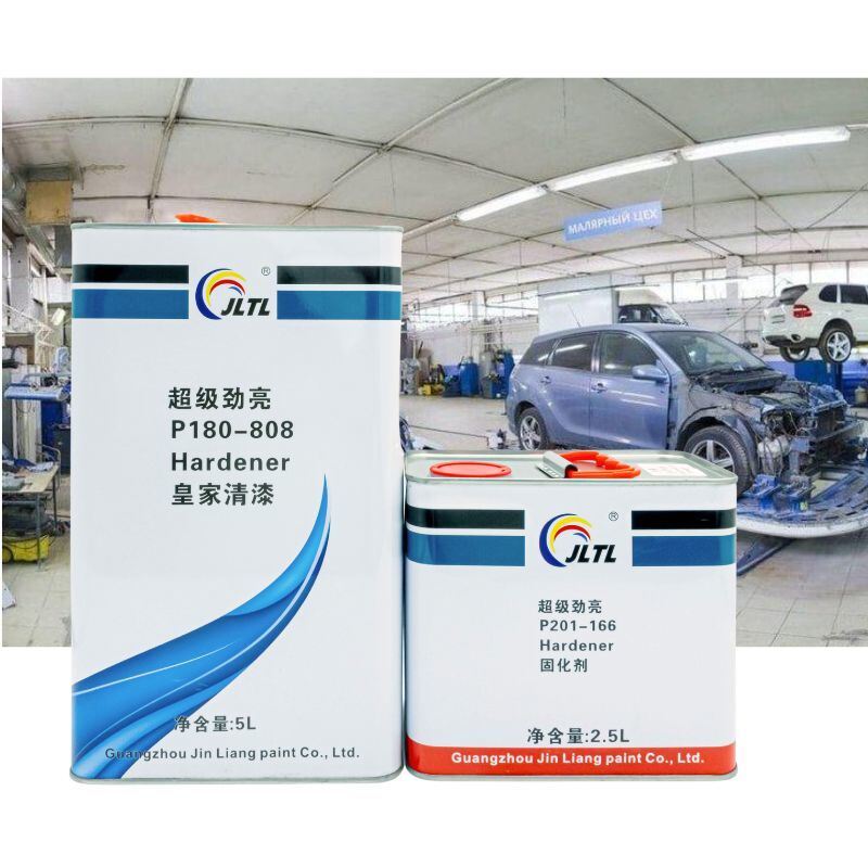 JLTL RoyalShield P180-808 2K High Gloss Clear Coat Anti Yellowing Auto Refinish Clear Coat For Full Car Painting
