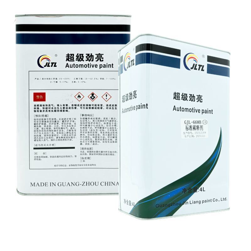 JLTL Royal Shield 002 Car Paint Thinner Automotive Reducer for 2K Clear Coat Topcoat Primer and 1K Basecoat