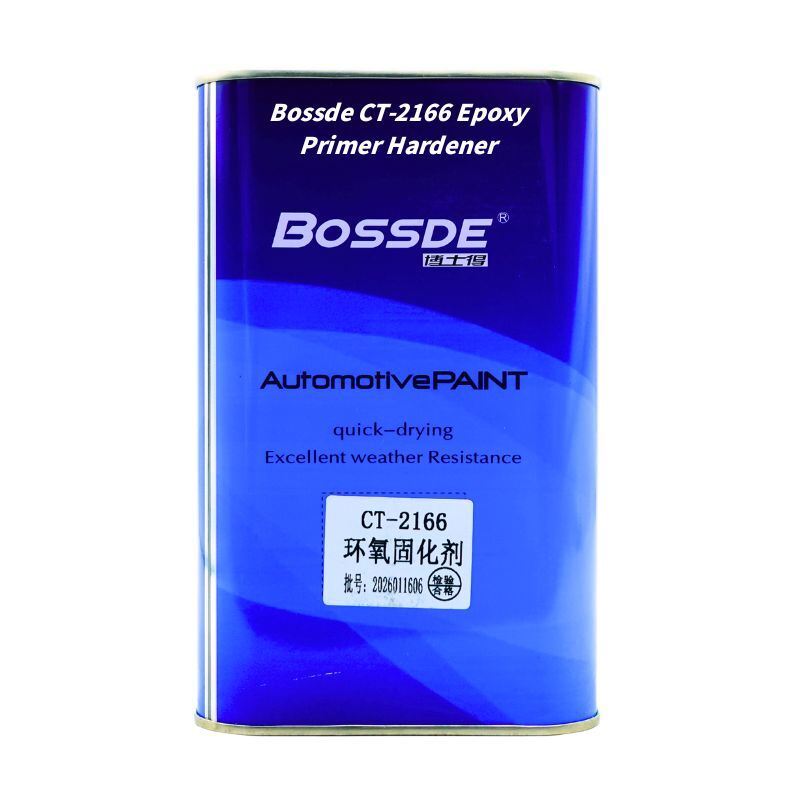 BOSSDE P166G3 Grey Epoxy Primer Kit 2K Corrosion Resistant Anti Rust Primer For Automotive Body Repair And Steel Structure Coating