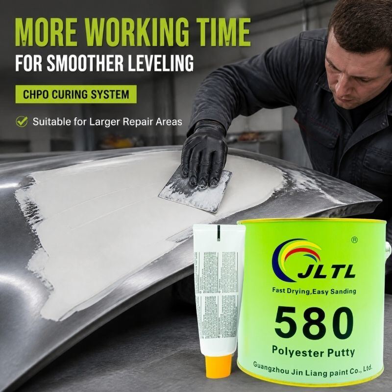 Superior 4kg Pro CHPO 580 Car Body Filler Putty Clean Sanding 100:2 Ratio
