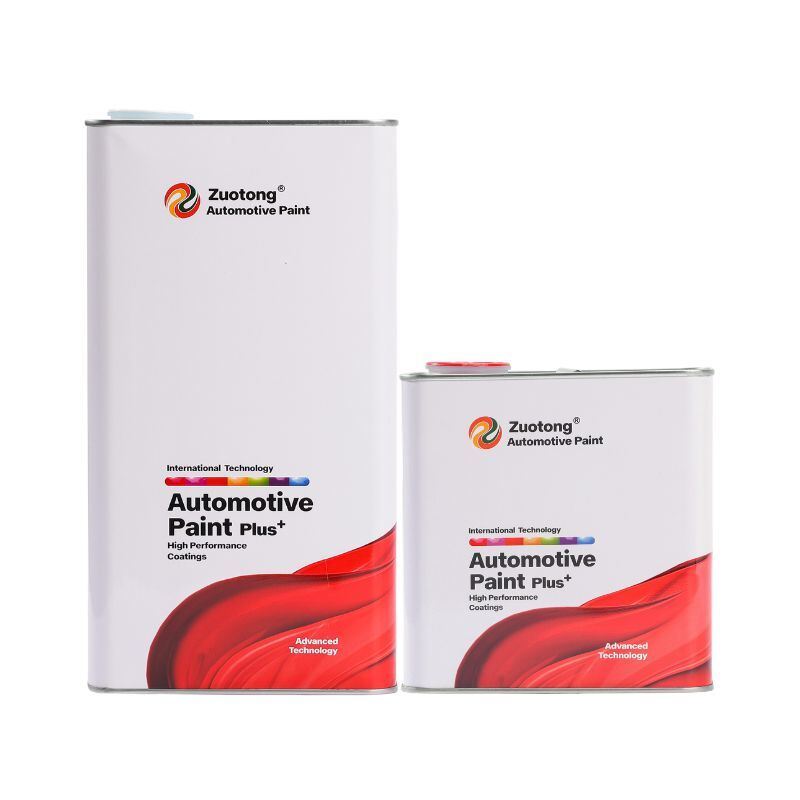 ZUOTONG ZTC878 Automotive Clear Coat 1L 5L 2K Acrylic Polyurethane Car Refinish with ZTH878 ZTH868 Hardener Options